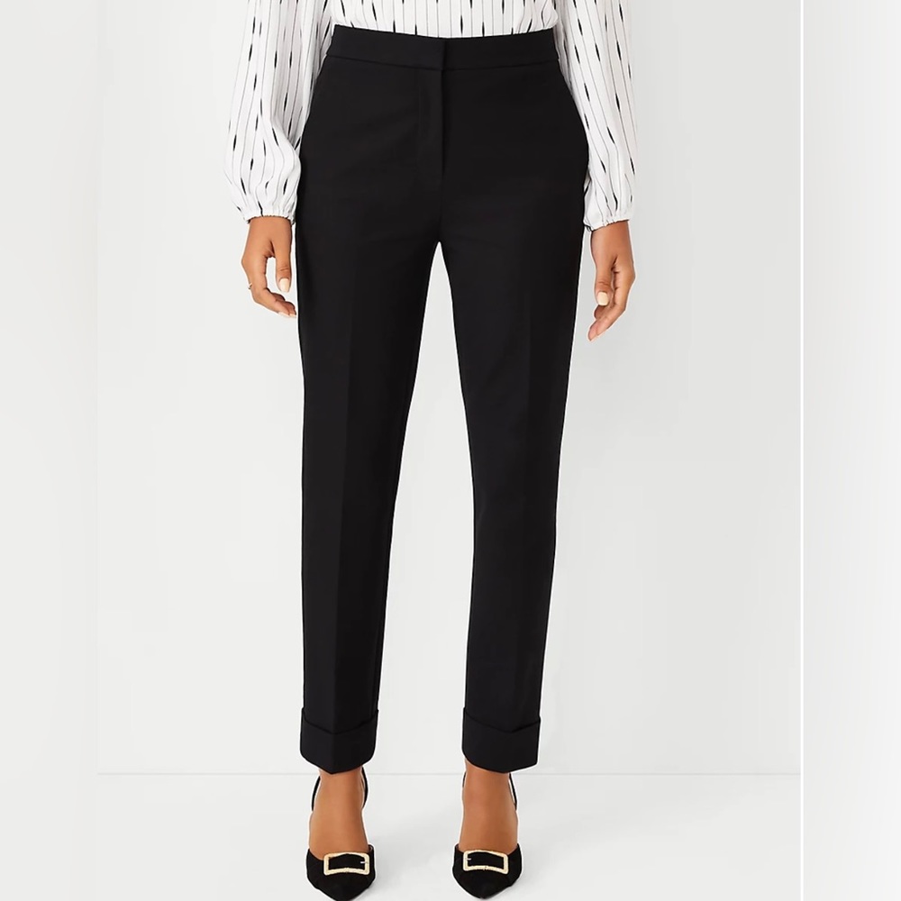 Ann Taylor The High Waist Ankle Pant - Curvy Fit Size 4